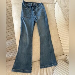 American Eagle Outfitters Blue Flare Jeans